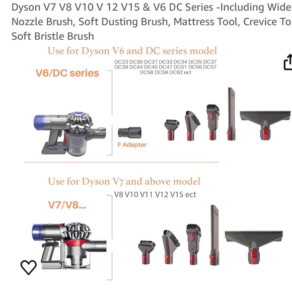 Dyson Vacuum Soft Bristle & Corner Cleaning Accessory - Picture 4 of 6